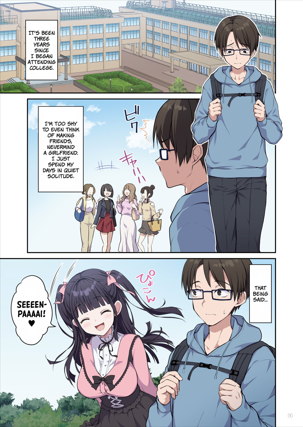 Hentai Manga Comic-This Cunningly Cute Jirai-kei Girl Is Gonna Suck Me (And My Wallet) Dry!-Read-2